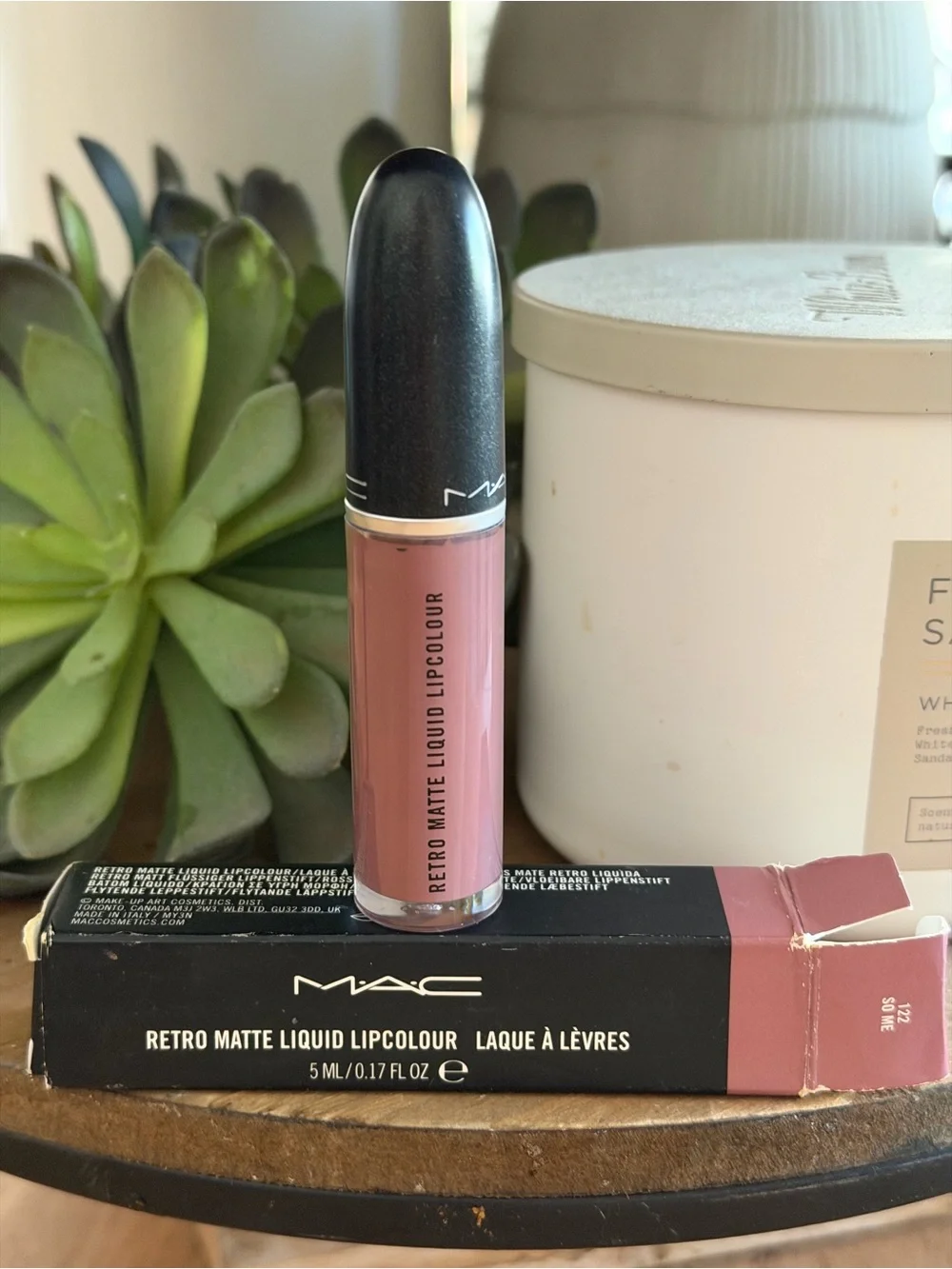 MAC Cosmetics “SO ME” Retro Matte Liquid Lipcolour - Dusty Mauve Pink
